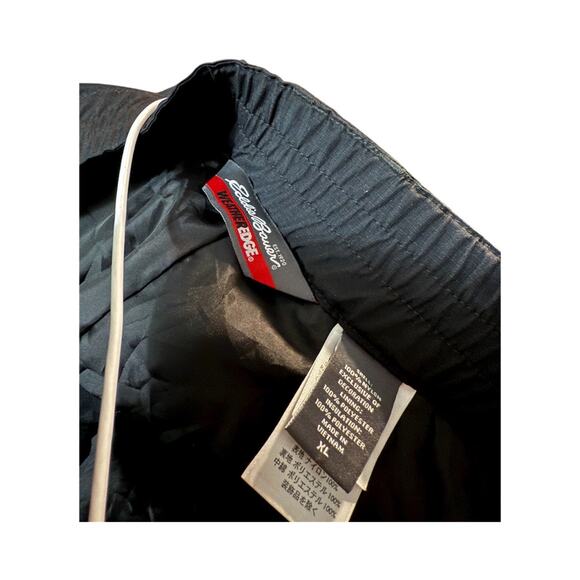 Eddie Bauer Black Weather Edge Pants in Size XL. Elastic waist and hem - Picture 4 of 4